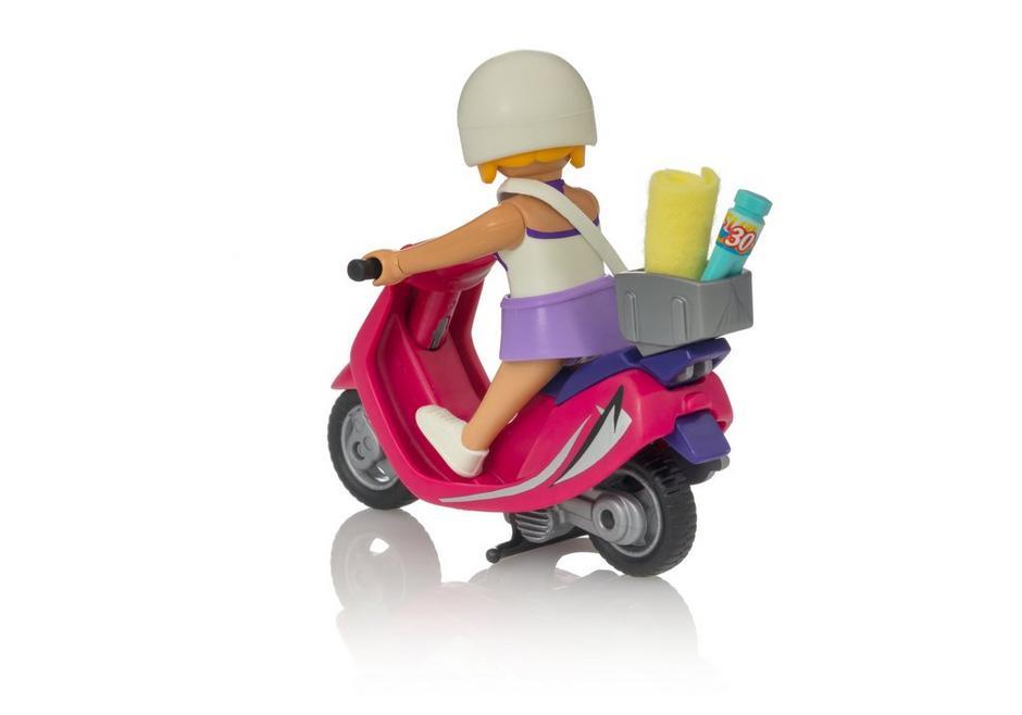 Playmobil City Life - Beachgoer with Scooter