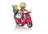Playmobil City Life - Beachgoer with Scooter