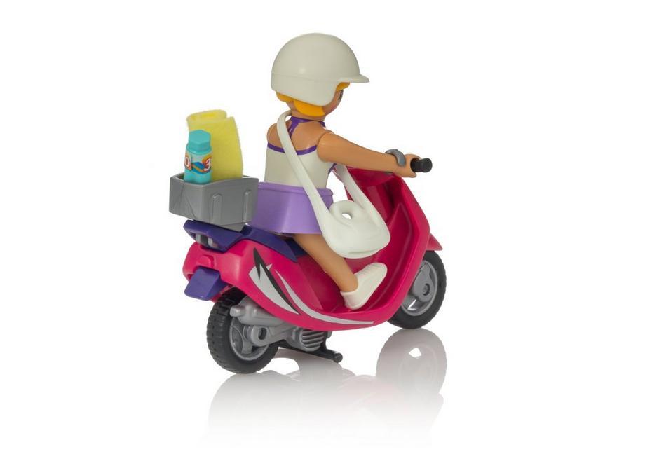 Playmobil City Life - Beachgoer with Scooter
