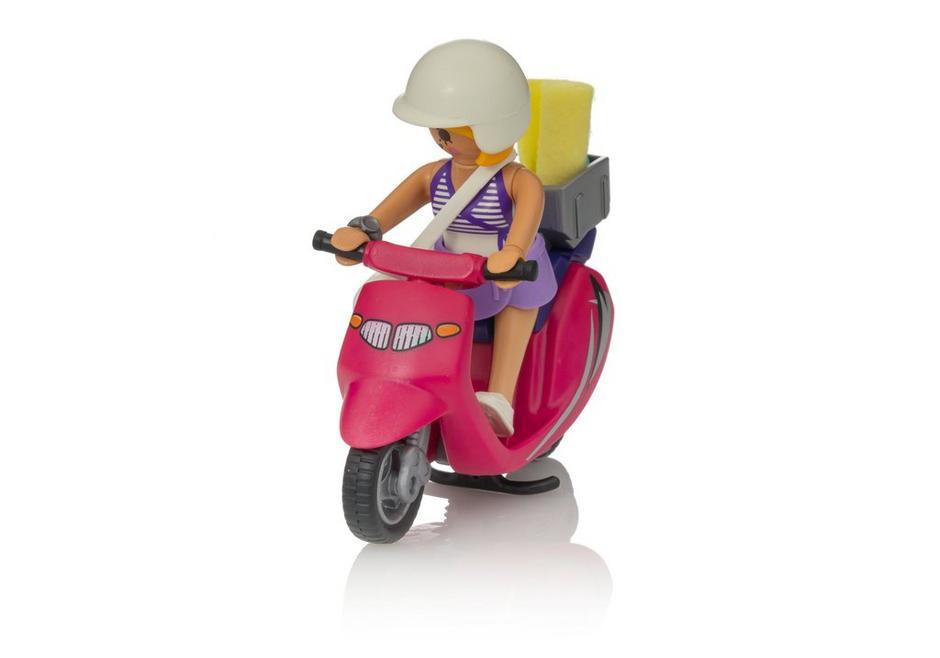 Playmobil City Life - Beachgoer with Scooter