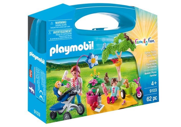 Playmobil Family Fun - Family Picnic Carry Case