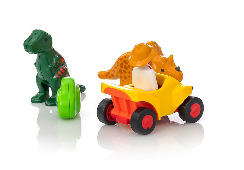 Playmobil 1.2.3 - Explorer with Dinos