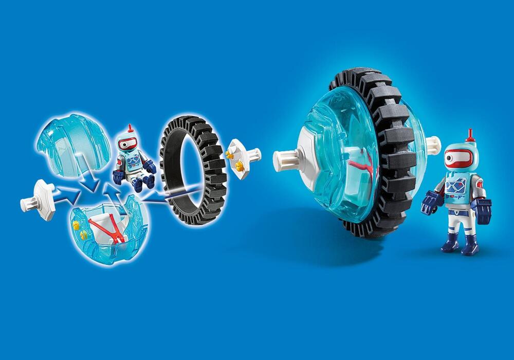 Playmobil Sports And Action - Blue Roller Racer