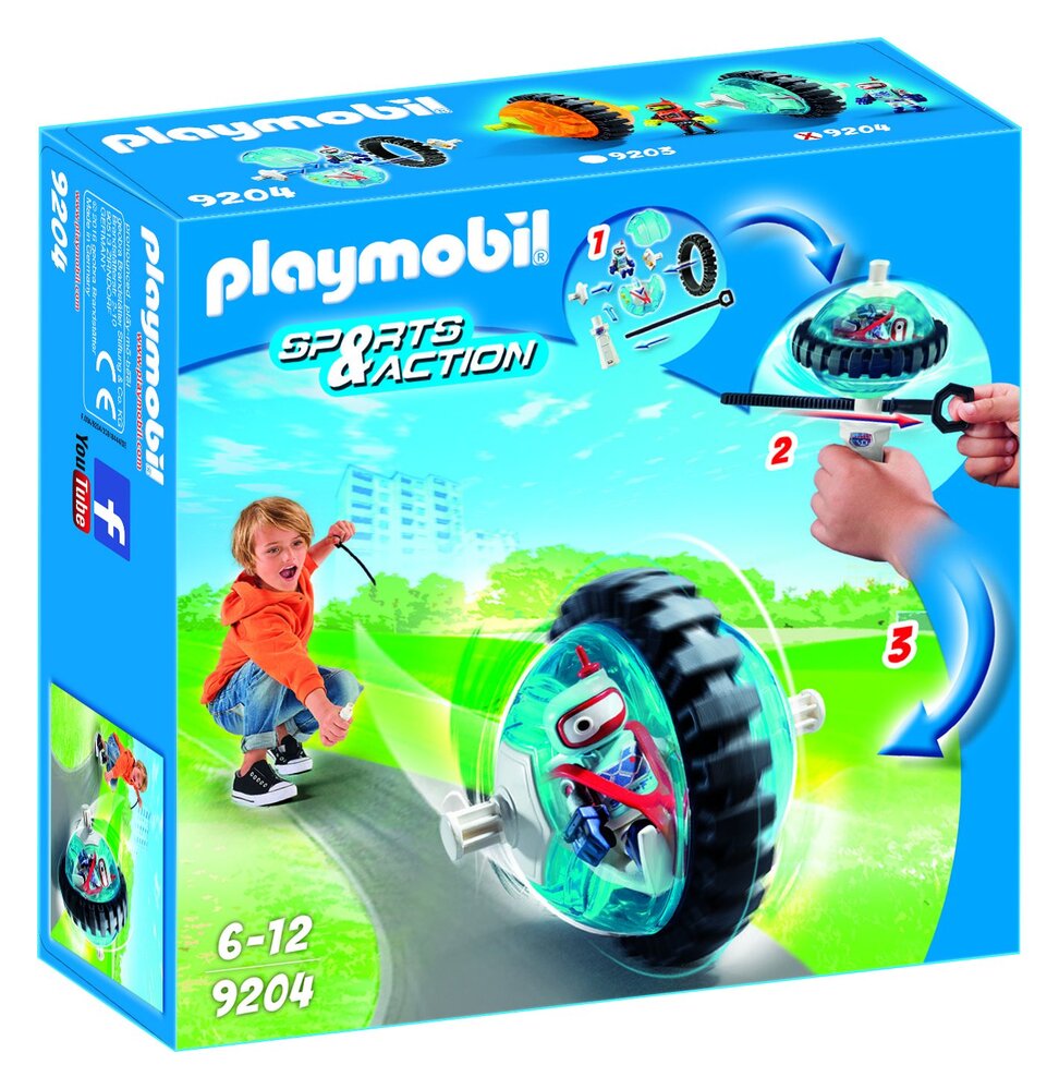 Playmobil Sports And Action - Blue Roller Racer