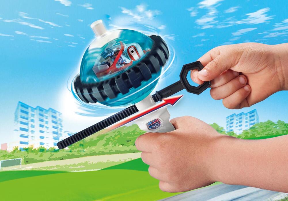 Playmobil Sports And Action - Blue Roller Racer
