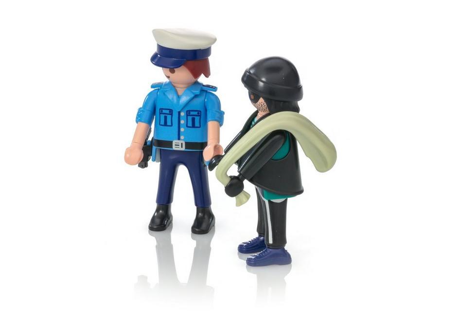 Playmobil City Action - Policeman and Burglar