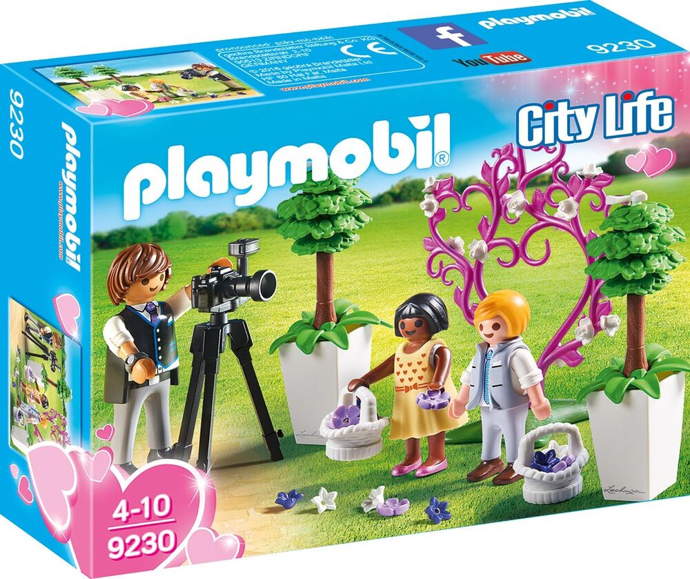 Playmobil City Life - Flower Children and Photographer