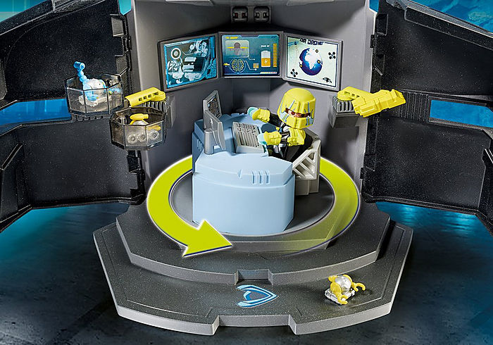 Playmobil Top Agents - Dr. Drone's Command Base