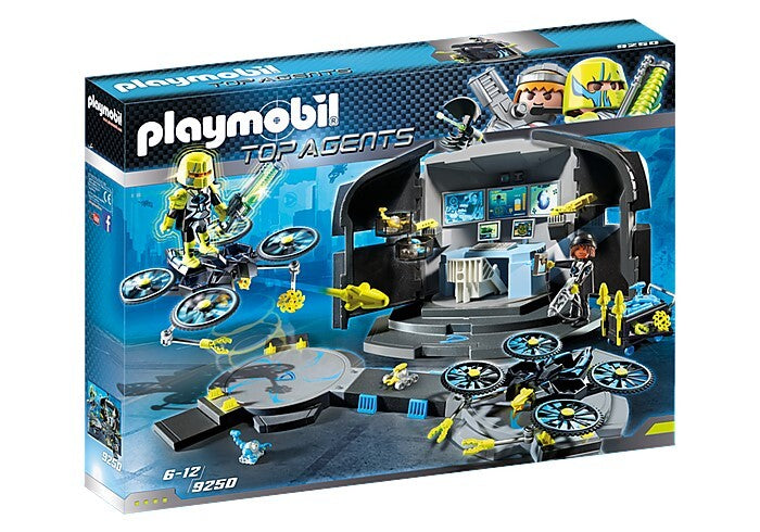 Playmobil Top Agents - Dr. Drone's Command Base