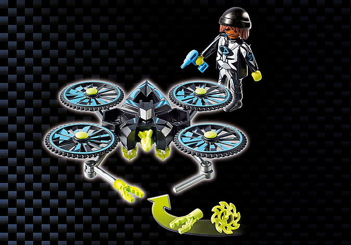 Playmobil Top Agents - Dr. Drone's Command Base