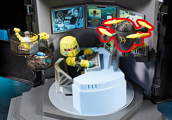 Playmobil Top Agents - Dr. Drone's Command Base