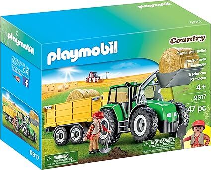 Playmobil Country - Tractor with Trailer