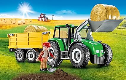 Playmobil Country - Tractor with Trailer