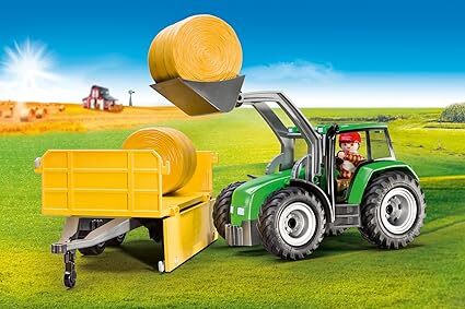 Playmobil Country - Tractor with Trailer