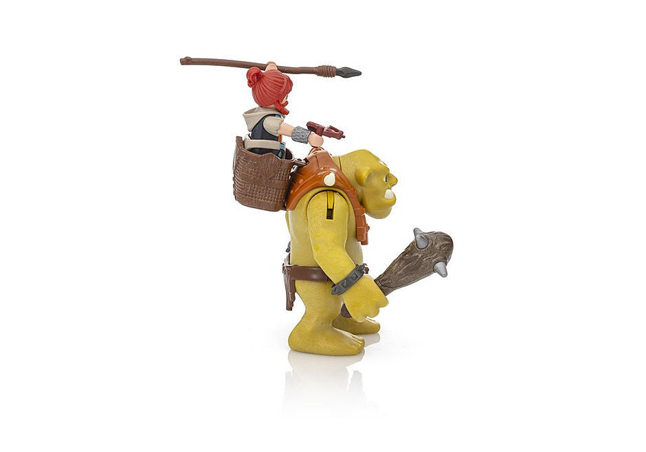 Playmobil Knights - Giant Troll with Dwarf Fighter