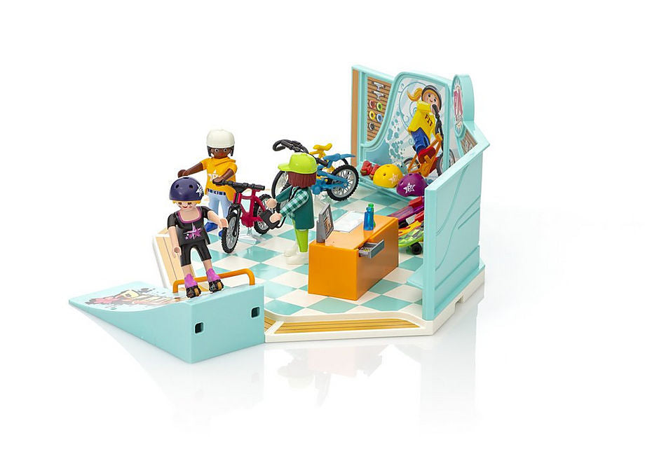 Playmobil City Life - Bike & Skate Shop