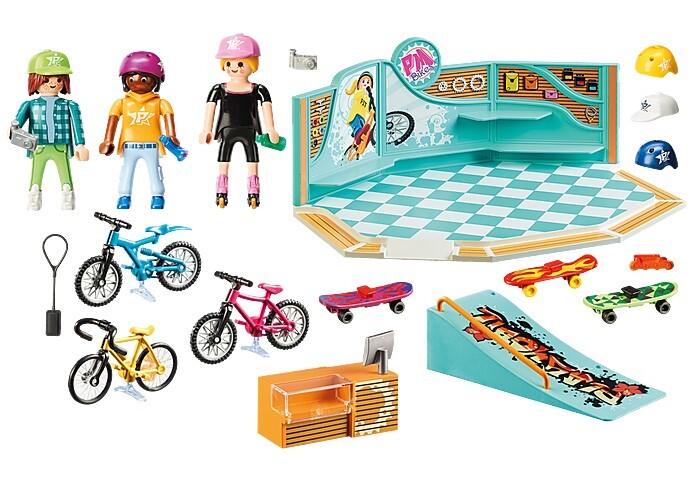 Playmobil City Life - Bike & Skate Shop