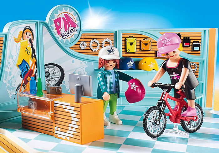 Playmobil City Life - Bike & Skate Shop
