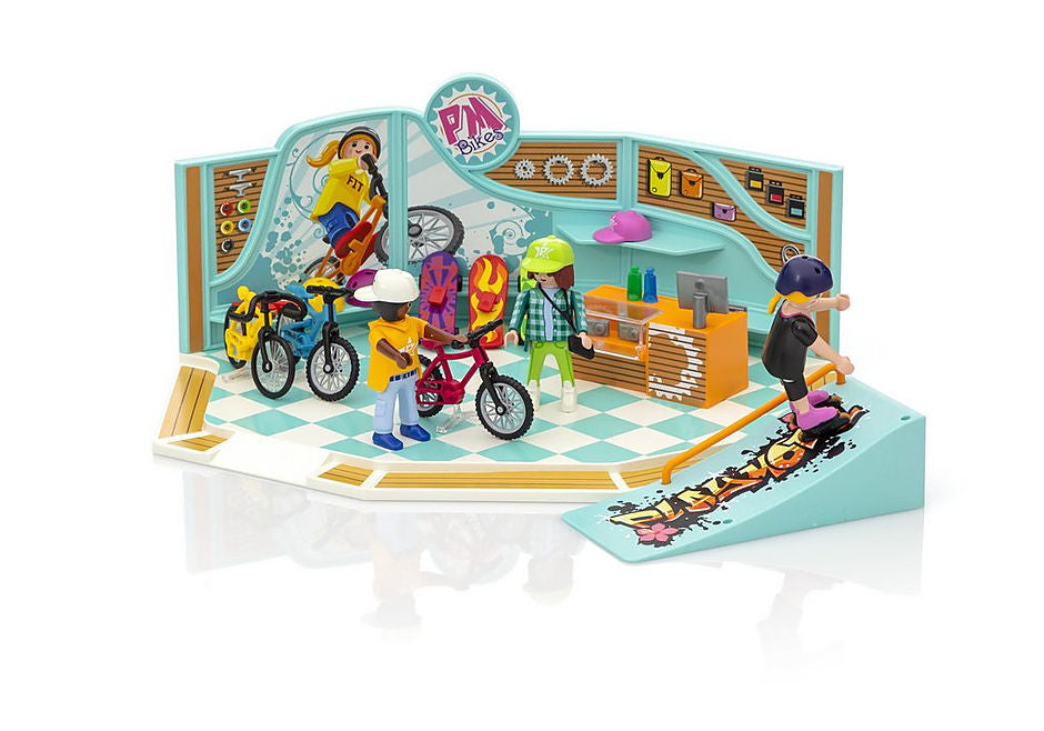 Playmobil City Life - Bike & Skate Shop
