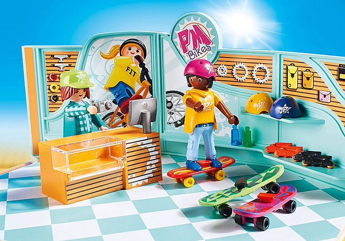 Playmobil City Life - Bike & Skate Shop