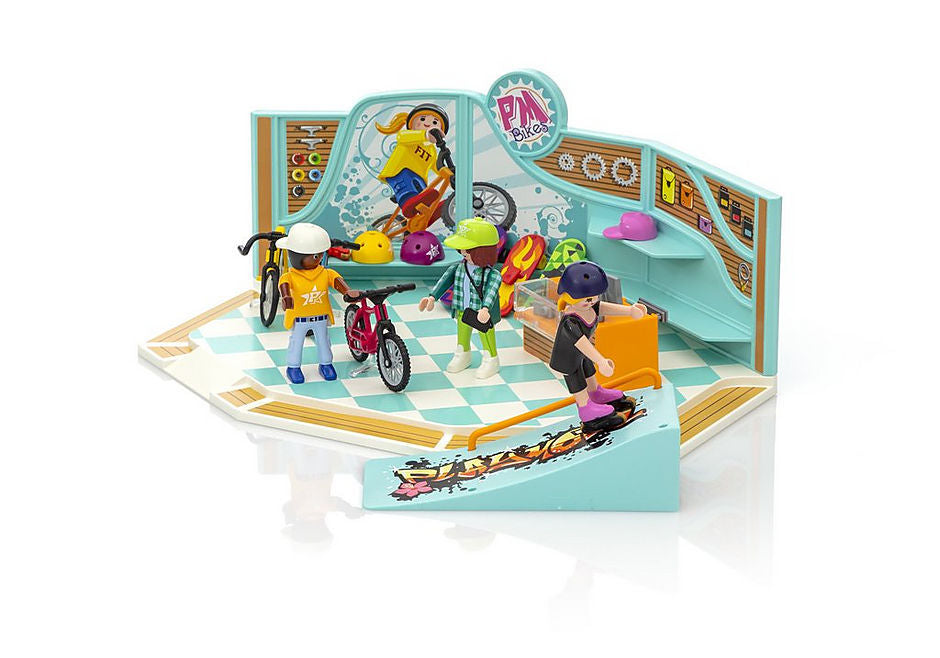 Playmobil City Life - Bike & Skate Shop