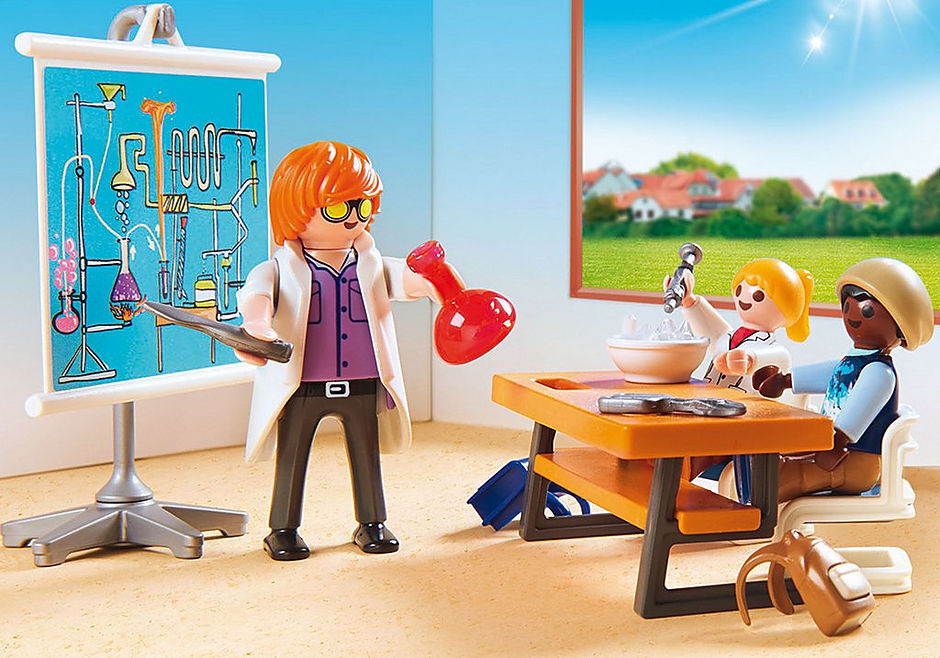 Playmobil City Life - Chemistry Class