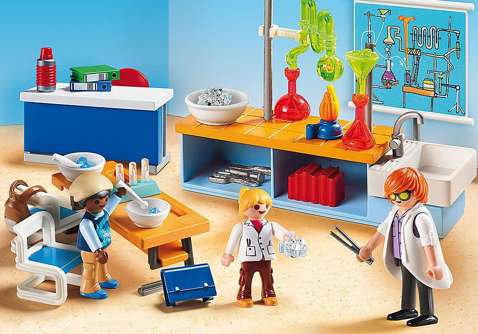 Playmobil City Life - Chemistry Class