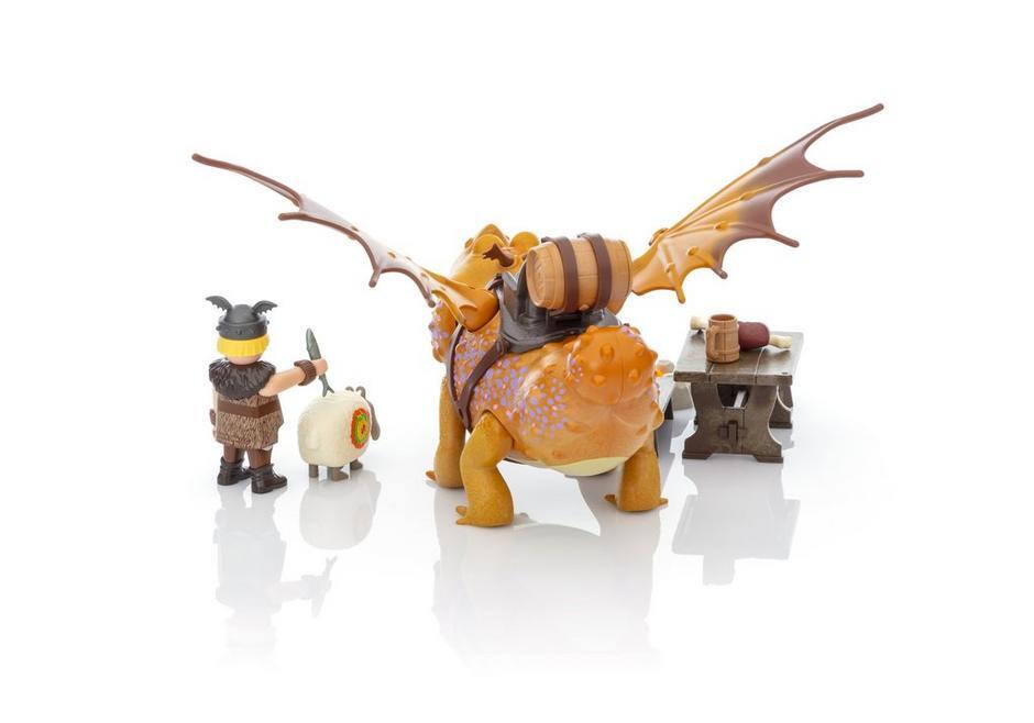 Playmobil How To Train Your Dragon - Fishlegs and Meatlug