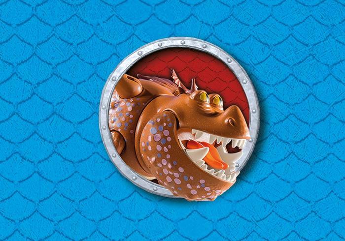 Playmobil How To Train Your Dragon - Fishlegs and Meatlug