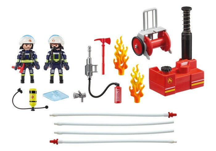Playmobil City Action - Firefighters with Water Pump