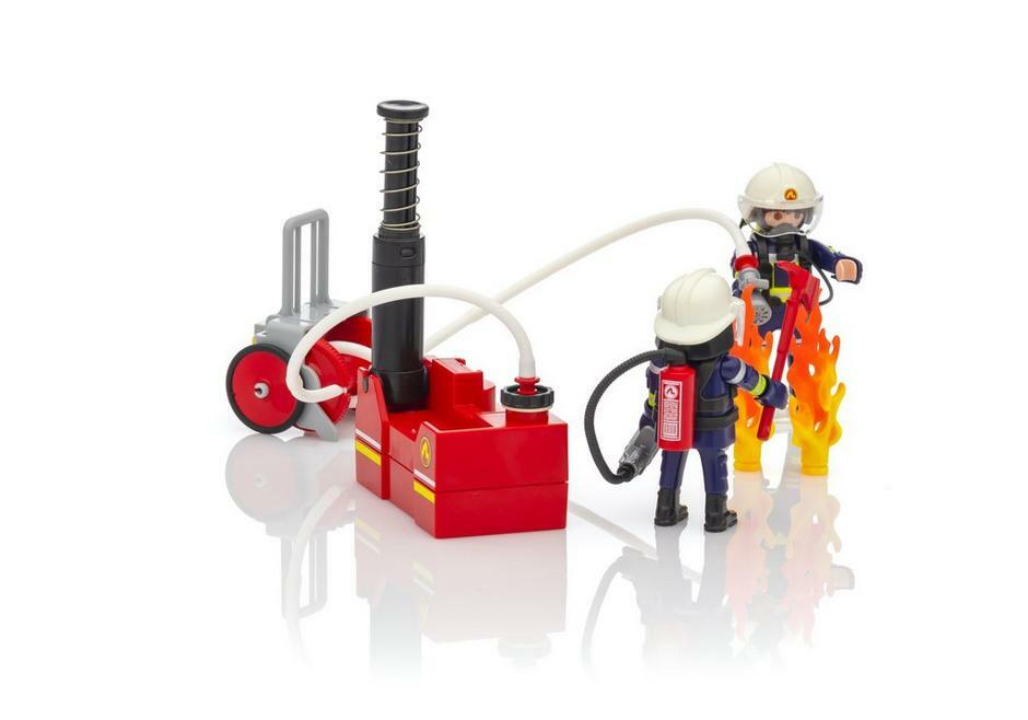 Playmobil City Action - Firefighters with Water Pump