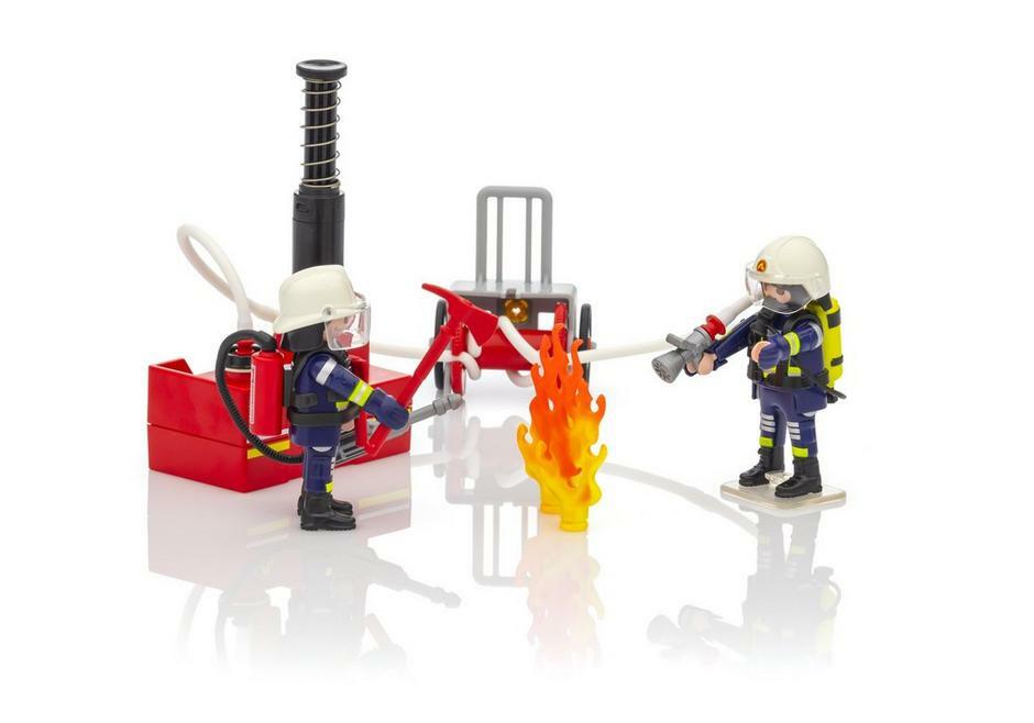Playmobil City Action - Firefighters with Water Pump