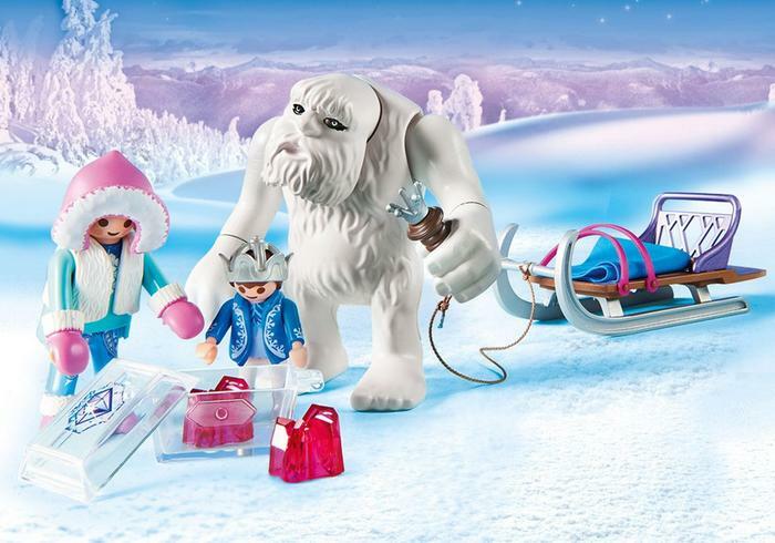 Playmobil Magic - Yeti with Sleigh