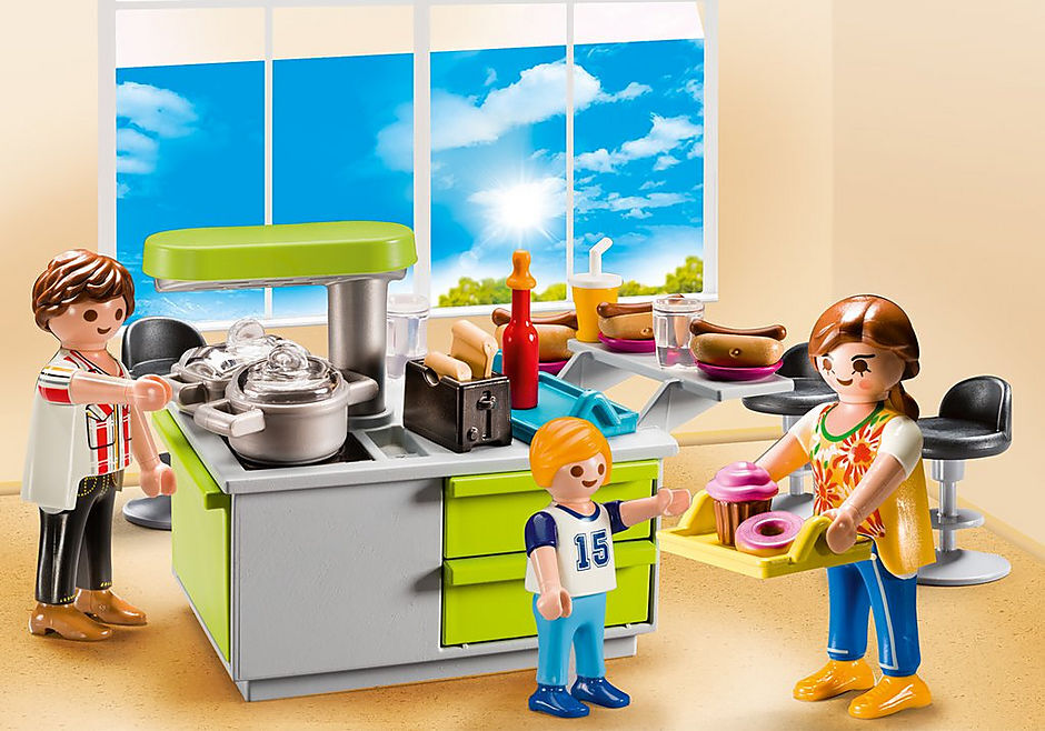 Playmobil City Life - Large Kitchen Carry Case