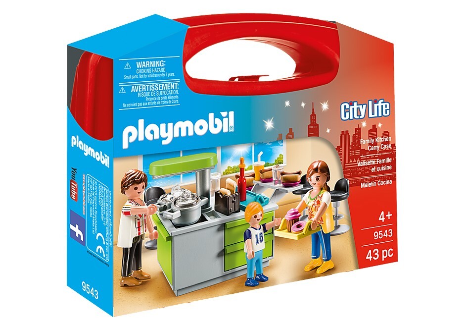 Playmobil City Life - Large Kitchen Carry Case