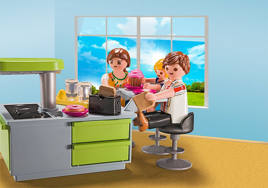 Playmobil City Life - Large Kitchen Carry Case