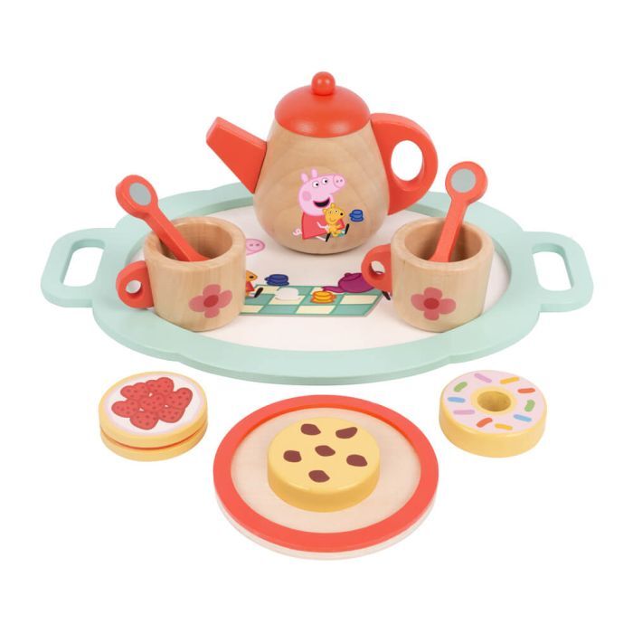 Peppa Pig - Wooden Tea Set