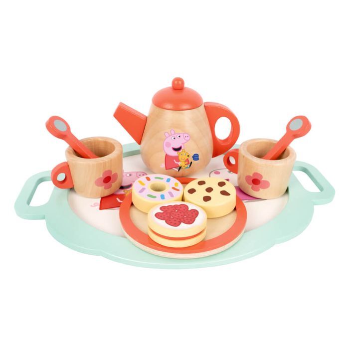 Peppa Pig - Wooden Tea Set