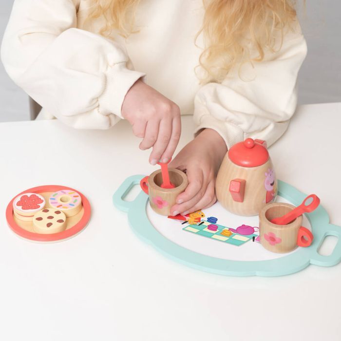Peppa Pig - Wooden Tea Set