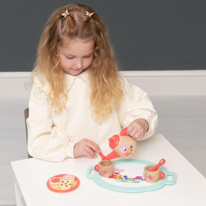 Peppa Pig - Wooden Tea Set