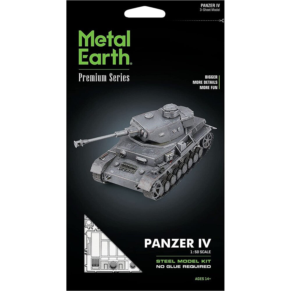 Metal Earth - 3D Metal Model Kit - ICONX Panzer IV