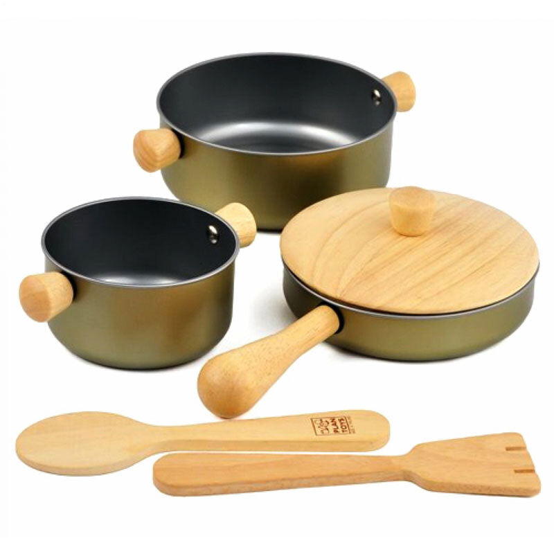 PlanToys Pretend Play - Cooking Utensils