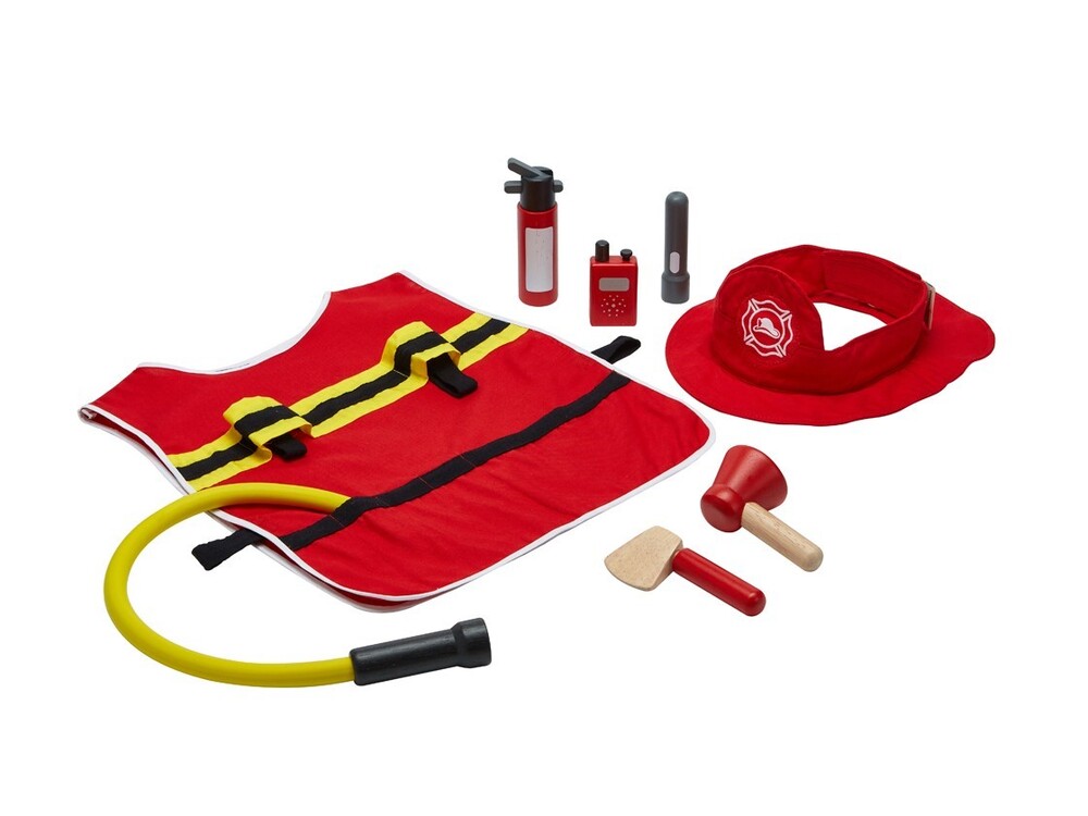 PlanToys Pretend Play - Fire Fighter Play Set