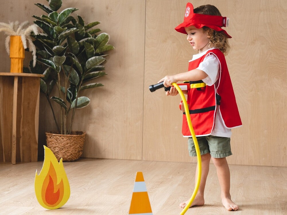 PlanToys Pretend Play - Fire Fighter Play Set