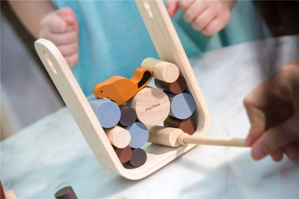 PlanToys Games - Timber Tumble