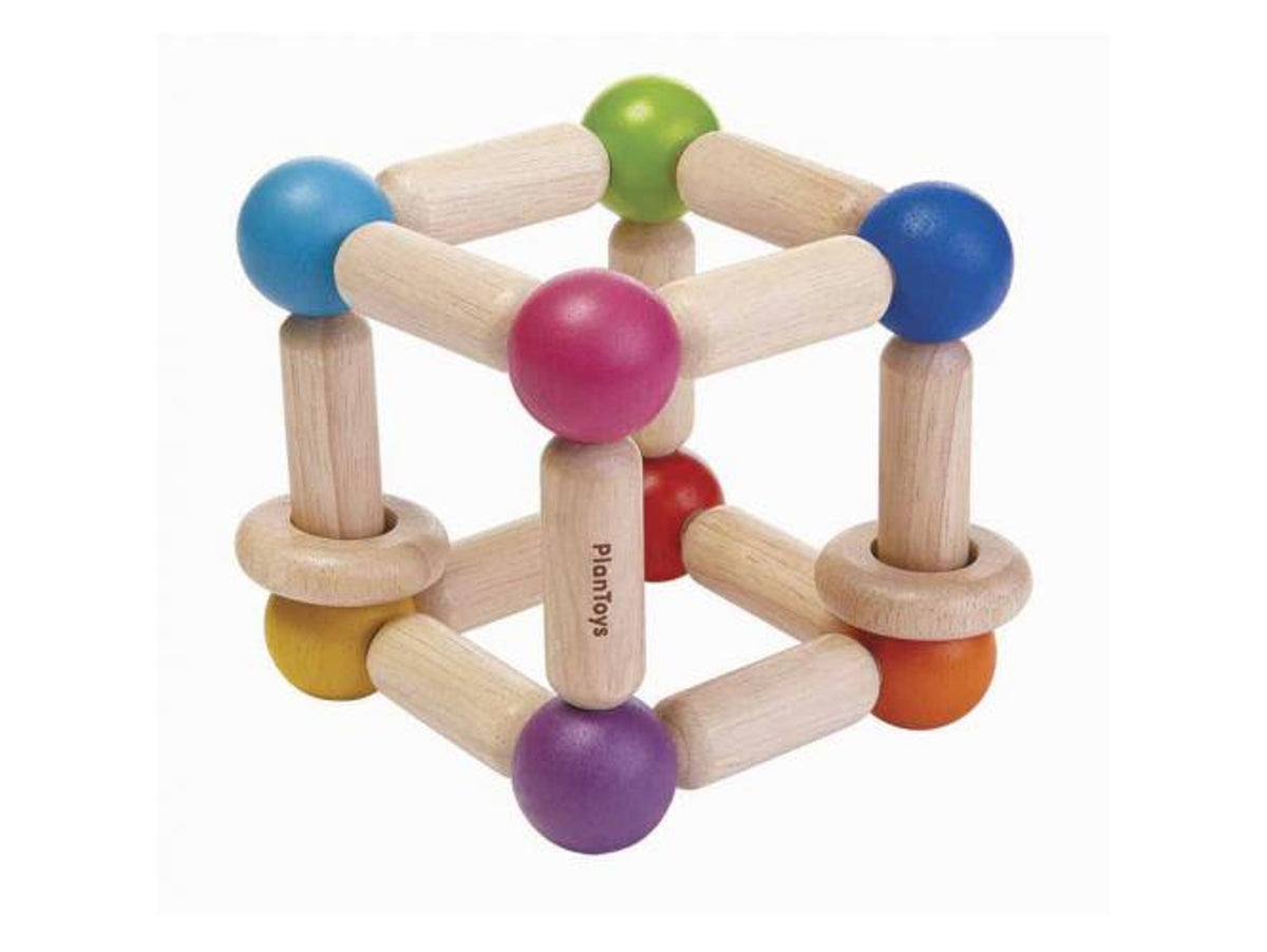 PlanToys Baby Toys - Square Clutching Toy