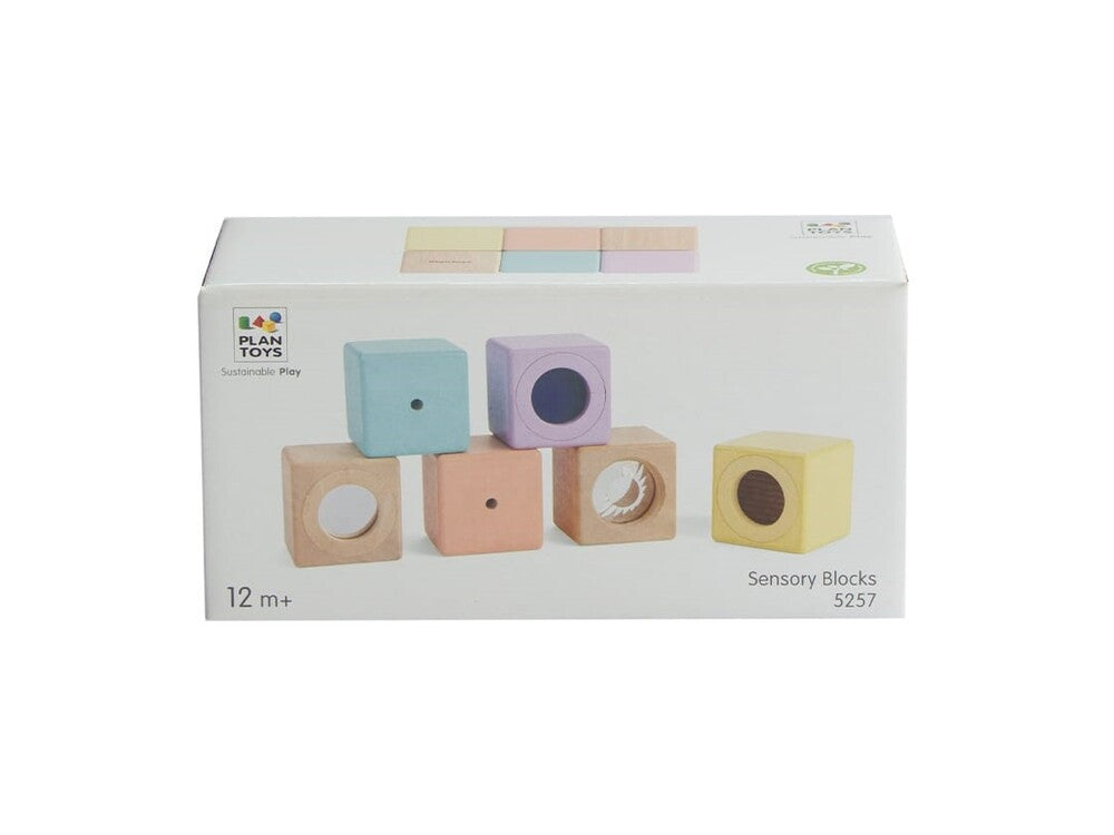 PlanToys Baby Toys - Sensory Blocks