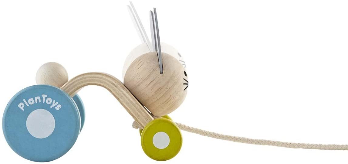 PlanToys Push & Pull - Hopping Rabbit