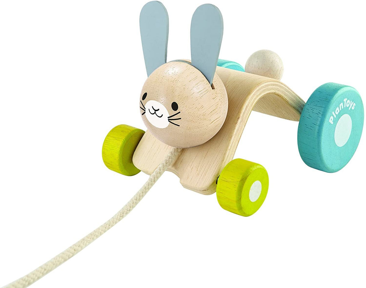 PlanToys Push & Pull - Hopping Rabbit