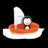 PlanToys Water Play - Sailing Boat - Penguin